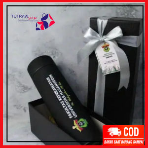 Tempat Wadah Air Minum Tupperware Tremos Air Panas 500ml Mini Costum Custom Nama Logo Karakter Botol Minum Couple Souvenir Pernikahan Lucu Bermanfaat