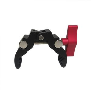 NGFINV5 With Double Ball Head Camera Metal Super Clamp Mount Metal Camera Magic Arm Photography Accessories Light Camera Mount Photography