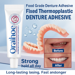 Food Grade Denture Adhesive Thermoplastic Seamless Fit Reusable Comfortable For Denture Care