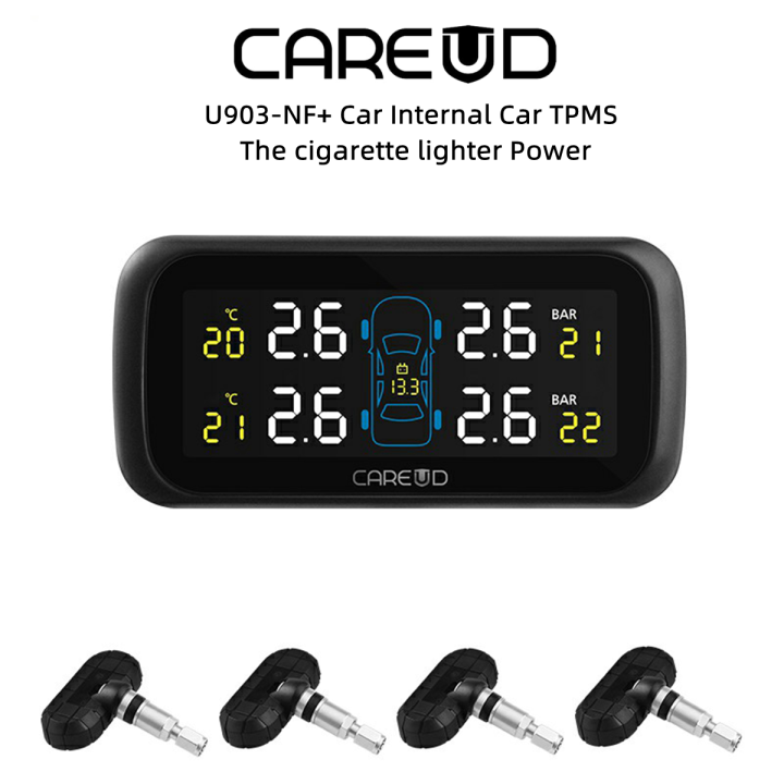 Careud U Nf Wireless Car Tpms Internal Car Tpms Car Tire Pressure Monitoring System Lcd