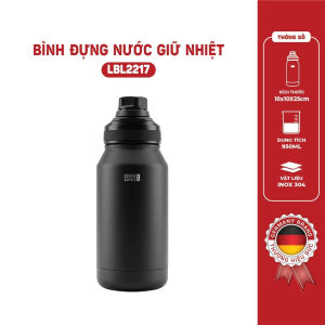 Bình Đựng Nước Giữ Nhiệt Cao Cấp Inox 304 Lebenlang LBL2217 (950ml) - Thương Hiệu Đức | Sanhangre