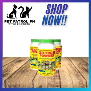 dextrose powder food supplement pet dog cat hamster rabbit and chicken