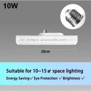 LED Strip Bulb Long Crystal E27 Super Bright Household High Power Ceiling Lamp for Indoor Living Dining Room