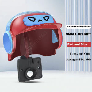 RAINPRO Emoji Helmet Phone Mount – With Sunshade & Rain Shield for Electric Motorcycles