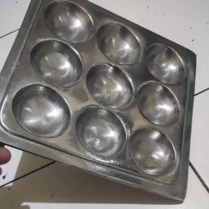 Wajan Cetakan Martabak Mini/Cilor/Cimin Lobang 9: Alat Masak Praktis