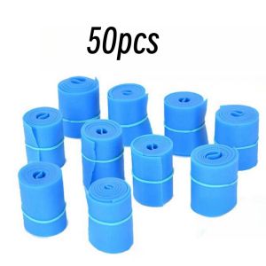 10/50pcs Disposable Rubber Spinner/Tourniquet Rubber Flat Type Medical Supplies