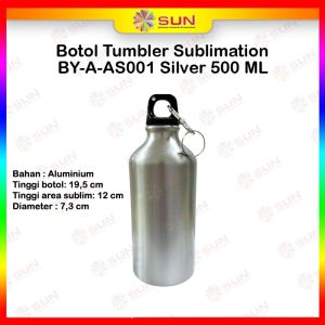 Botol Minum Tumbler/Termos/Mug Putih Polos Coating Sublim