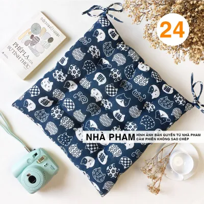 Đệm Vuông Ngồi Bệt PATTERN PHAM (404550cm) (NO17-32)