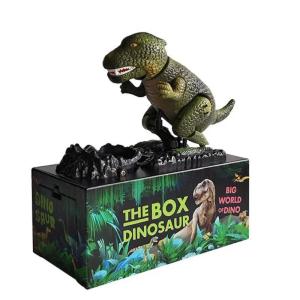 Eating Money Dinosaur Piggy Bank Cartoon Money Safe Piggy Bank Childrens Birthday Gift Toy Cash Coin Storage Box Coin Bank2026
