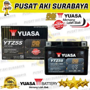 ACCU TERMURAH YUASA YTZ5S SEPEDA MOTOR BEAT FI ESP SCOOPY OLD VARIO TECHNO MEGAPRO NEW MTZ5S YTZ4V DTZ5S GTZ5S