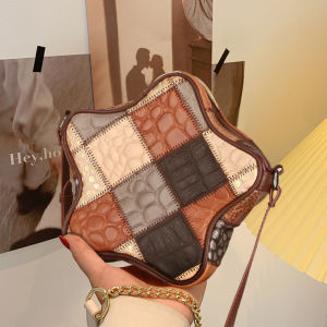 Women Mini Bag Shoulder Crossbody Bags Cute Fashion Messenger for Girl Genuine Leather Design Niche Trendy Satchles Causal Totes