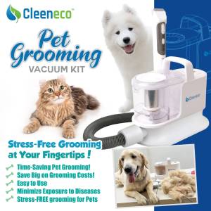 Pet Grooming Vacuum Kit (Cleeneco)