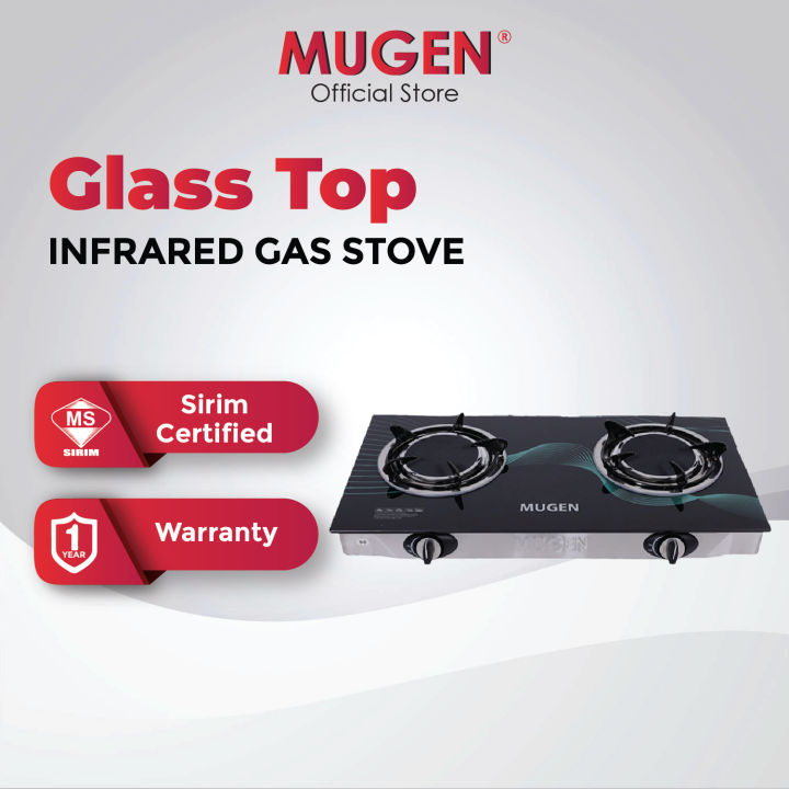 MUGEN Glass Top Infrared Gas Stove V2 (MGS2023) Lazada