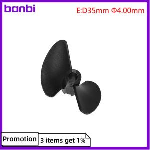 banbi RC Boat Model Two-blades Propeller CW Nylon Paddle P40 Boat Shaft Propeller