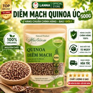 【CHẤT LƯỢNG】 Hạt diêm mạch Quinoa Úc Mix Nutrion Organic 500gram Ăn Kiêng Giảm Cân - Siêu Tốt Sức Khoẻ