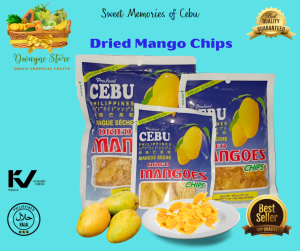 CEBU DRIED MANGO CHIPS 50G