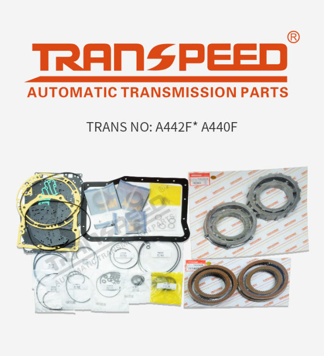TRANSPEED A442F Automatic Transmission Master Rebuild Kit 4 Needles Wiring Harness for TOYOTA
