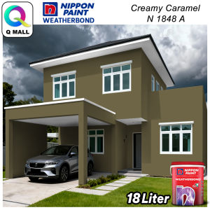 (1817-1857) 18L Nippon Paint Exterior Weatherbond Classic Neutral & Greys