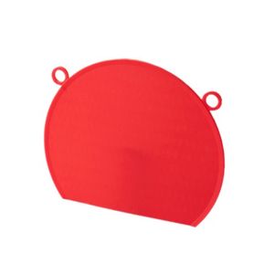 HOUCHU STUDIO Food Grade TPU Cutting Board Anti-Bacterial Anti-Mold Semi-Circular Cutting Board Dishwasher Safe Thickened Kitchen Chopping Block Kitchen Use