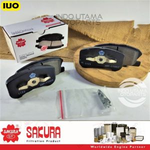 Kampas Rem Depan Agya Ayla Matic YRV Datsun GO+ Brake Pad SAKURA
