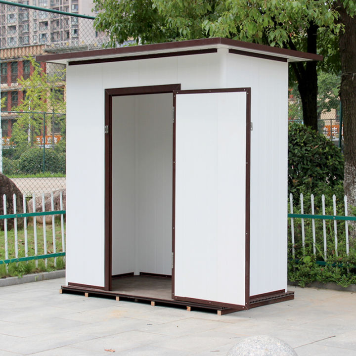 Outdoor simple shed balcony outdoor storage room rooftop garden mobile