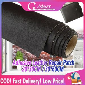 【 20*30CM / 30*60CM 】Sofa Repairing Leather Self Adhesive Patches Fabric Sticker Patches Stick-on No Ironing Repairing fashion patches Leather-Patch