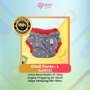 YUSPIN - Popok Kain Clodi Pants 3-30 kg Ukuran S - Double XL ORI YUSPIN