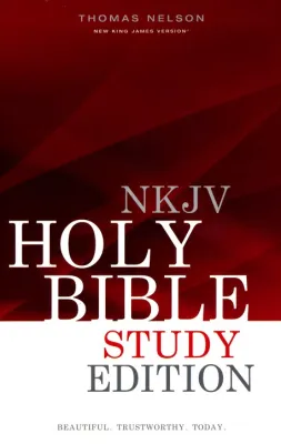 NKJV Holy Bible Study Edition Soft bound