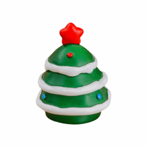HAF0083 Compact Christmas Figurine Decoration Resin Delicate Christmas Tree Figurine Christmas Themed Vivid Mini Deer Figurine Holiday Gift
