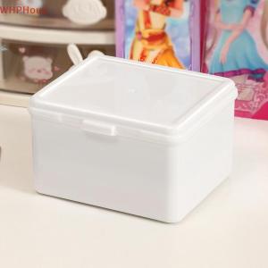 WHPHous Korean Transparent Storage Box Blind Box Card Photocard Storage Box Photo Card Organizer Classification Flip Box