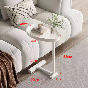 Oval Coffee Table Sofa Side Table Nordic Night Table Mobile Small Side Table Corner Table