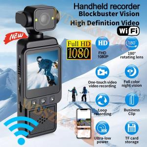 XIAOMI FHD 1080P Wifi Camera Digital Video Mini Portable Handheld Law Enforcement Recorder 180° Rotatable Lens Outdoor Sports Camera