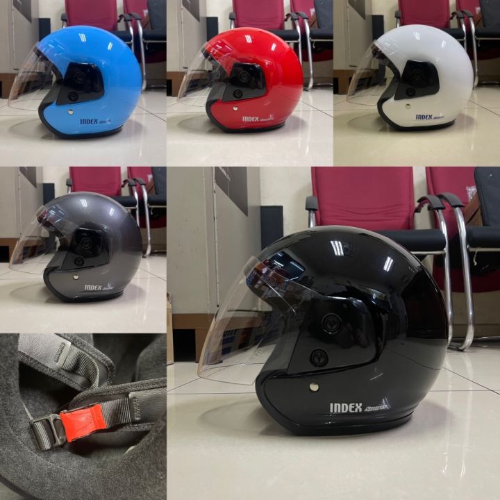 index helmet lazada LTD INDEX HELMET 100% ORIGINAL LTD SIZE L SIRIM CERTIFIED INDEX HELMET  HELMET LTD TOPI KELEDAR LTD INDEX VISOREX HELMET High Quality Index Helmet  Visor Exhelmet - Lazada