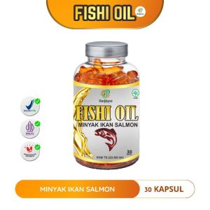 FISHI OIL Minyak Ikan Salmon Suplemen Kecerdasan Otak Anak