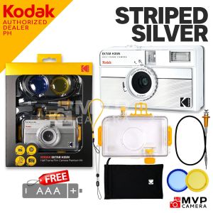 KODAK EKTAR H35N PREMIUM SET Reusable Half Frame Film Camera 135 35mm Underwater Cable Shutter MVP CAMERA