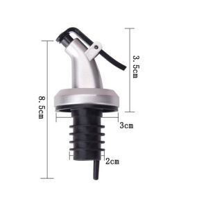 3Pcs Oil Bottle Stopper Cap Dispenser Sprayer Nozzle Kitchen Sauce Bottle Leak-Proof Plug Bottle Stopper