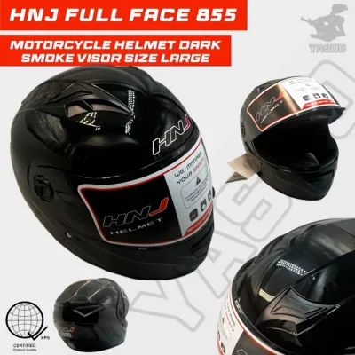 HNJ MOB Aa Lightweight Open Face Motorcycle/Bike Helmet - Ultra-Breathable Nutshell Design