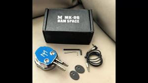 btnx MK-06 Automatic Key for Ham Radio CW Paddle Morse Code Key Radios Accessories 9H4B3