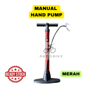 (READY STOCK) MULTIPURPOSE BICYCLE PUMP/ MANUAL HAND PUMP/ PAM BASIKAL for BIKE/ MOTORCYCLE/ FOOTBALL/ BASKETBALL