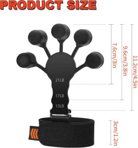1PC Finger Gripper/Finger Berolahraga/Pelatihan tangan bola basket/Finger Trainer