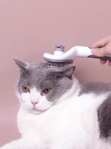 Cat comb for removing floating hair brush for brushing dog hair hair removal cat tool for cleaning long hair special pet cat products