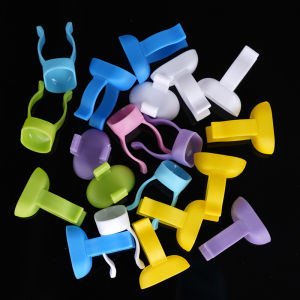 10pcs Plastic Handy Finger Bowl Cup For Mixing Cement Powder Class Disposable Tools