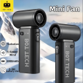 BOT TECH Fan Portable Mini Fan Handheld Fan Rechargeable USB Fans Mini Fan Rechargeable 4000 mah Handheld fan turbo Strong Wind 5Gear Wind Speed Fan Mini Electric Fan Digital Display Adjustable Turbo Portable Handheld Fan for Outdoor Sports. 