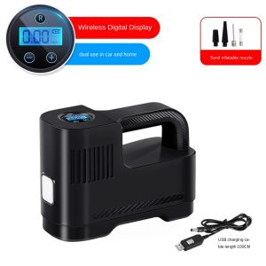 12V Car Air Compressor: Portable Wireless Air Pump & Digital Tire Inflator