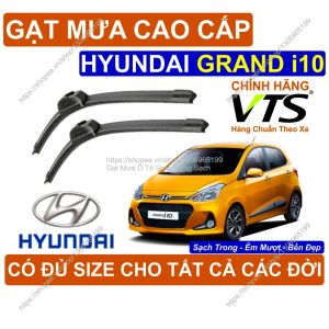 Gạt Mưa Kính Lái Cao Cấp Hyundai Grand i10 Cặp G.ạt Mưa Kính Lái Hyundai Grand i10 Có Đ.ủ Size Cho Các Đời Xe i10