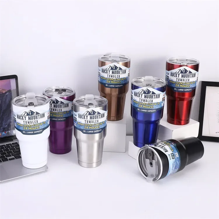 900ml Rocky Mountain Tumbler Stainless Steel Thermos Bottle Magic