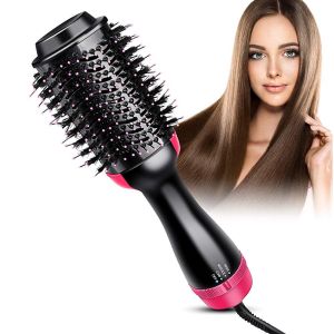 3-in-1 hot air brush One Step Hair Dryer & Styler & Volumizer salon  hair straightener and curly hair comb