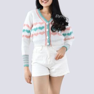ELYCLOTH | KATLYN CARDIGAN | CARDIGAN RAJUT WANITA PREMIUM KNIT