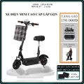 Xe điện mini E-Scooter phiên bản cao cấp dễ dàng gấp gọn, bánh xe 8 inch, động cơ mạnh mẽ sử dụng pin điện thế hệ mới nhất, BH 2 năm. 