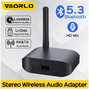 BARU VAORLO Audio Adapter Bluetooth Transmitter Receiver USB 3in1 - B56